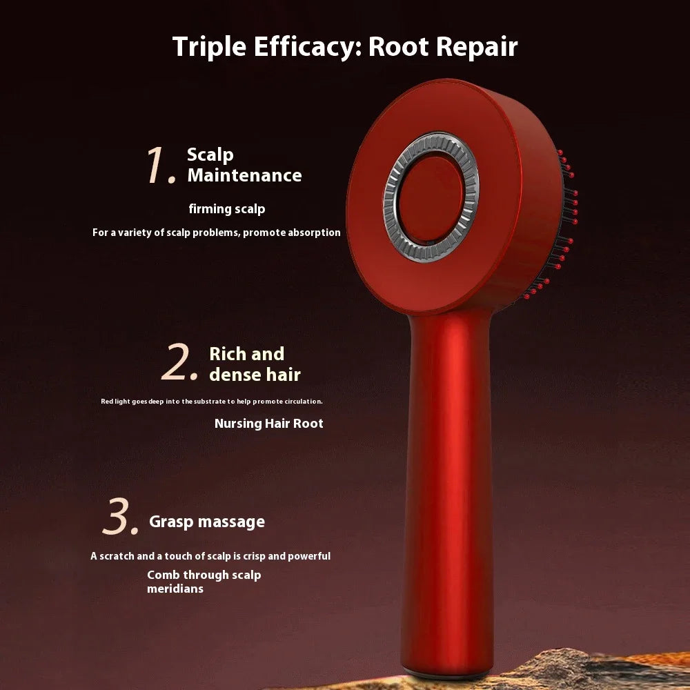 Revitalize Your Hair with our Head Massager - Vibration Comb with Red Light Therapy for Hair Growth and Scalp Care